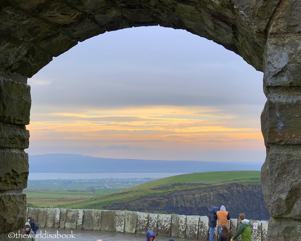 Cliffs of Moher Irish countryside