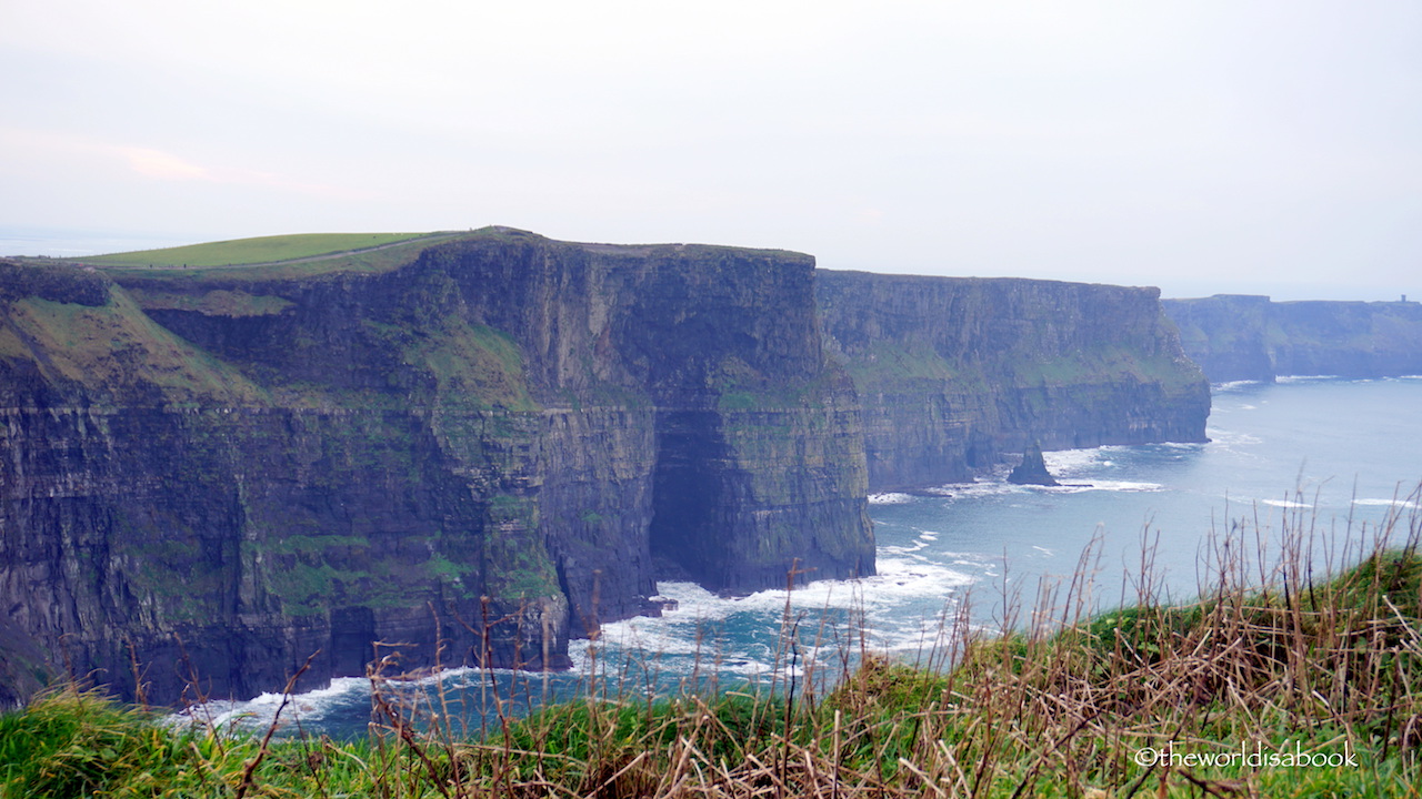 Cliffs of Moher with kids