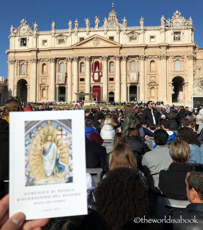 Easter Mass St Peter Square