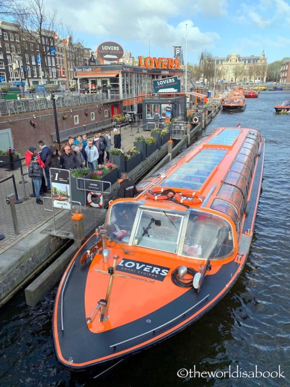 Amsterdam canal cruise 