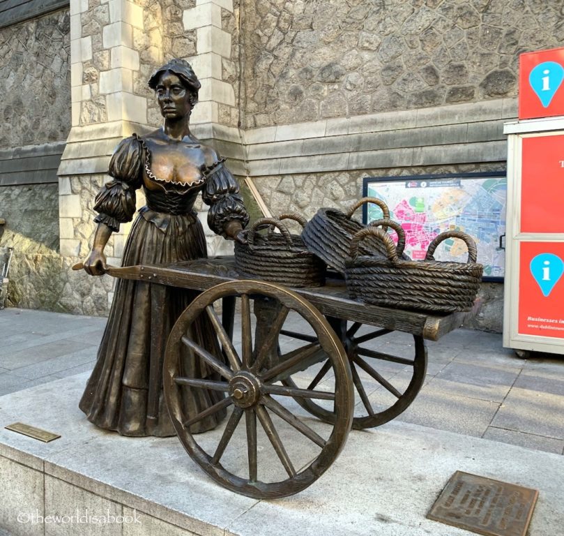 Molly Malone statue Dublin