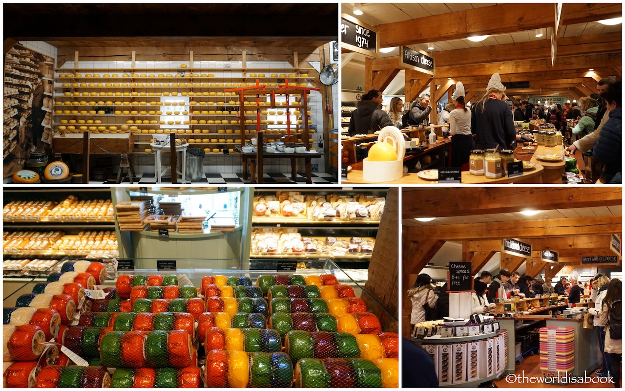 Zaanse Schans Cheese tasting