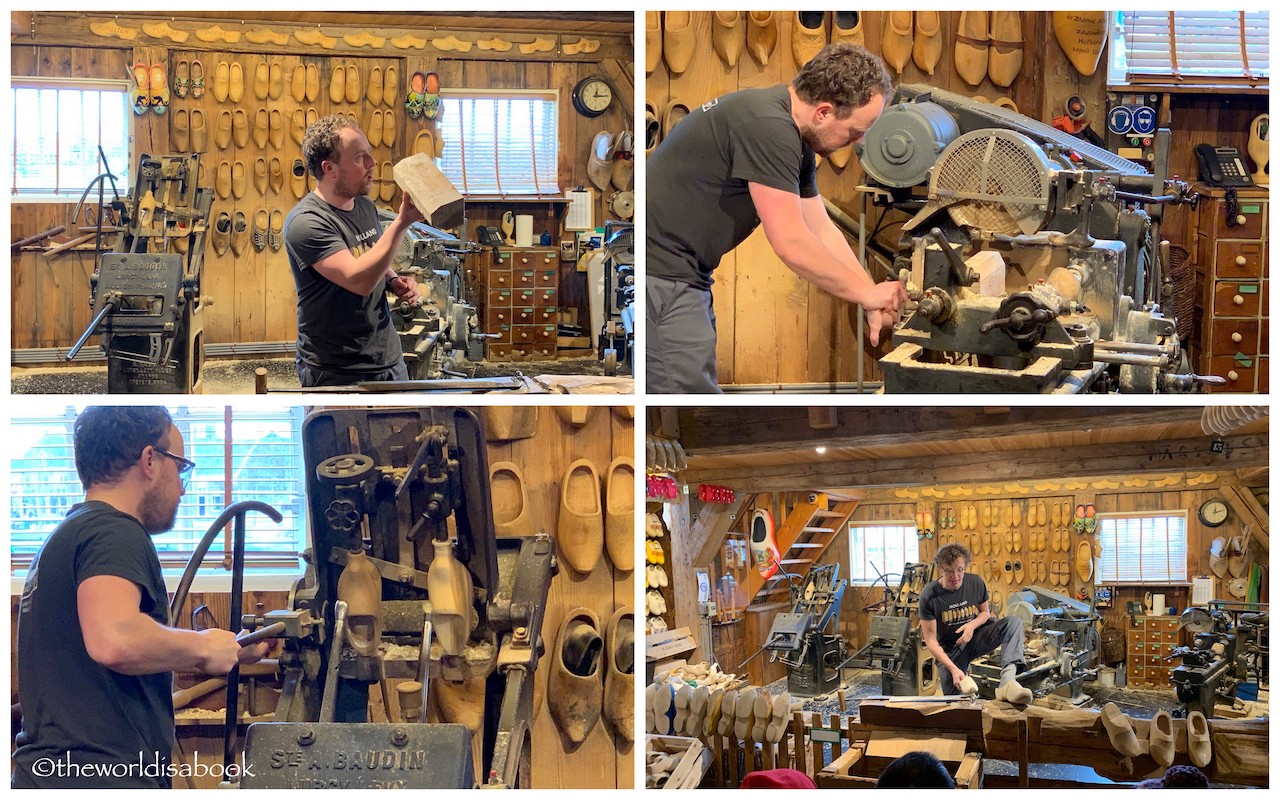 Zaanse Schans Clog Making