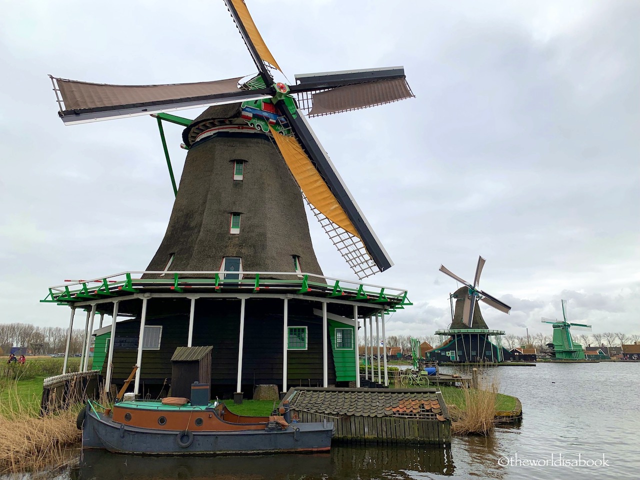 Zaanse Schans windmill 