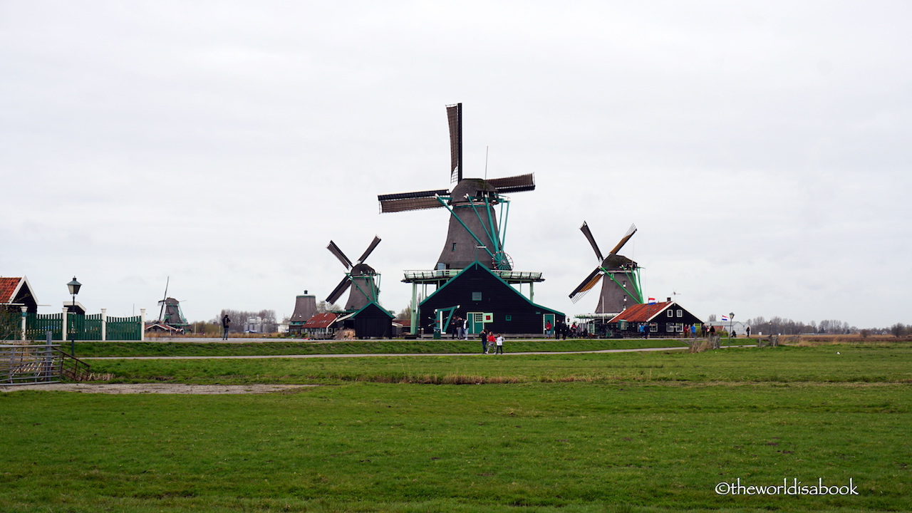 Zaanse Schans windmills