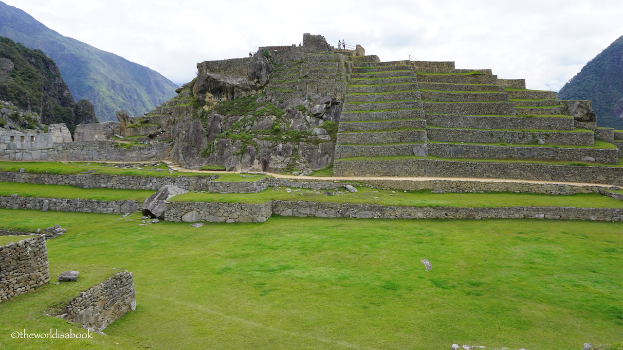 Machu Picchu grass plaza