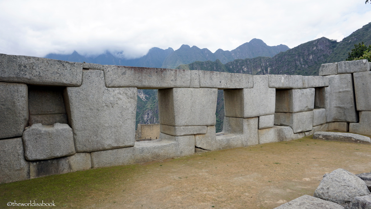 Temple of three windows Machu Picchu