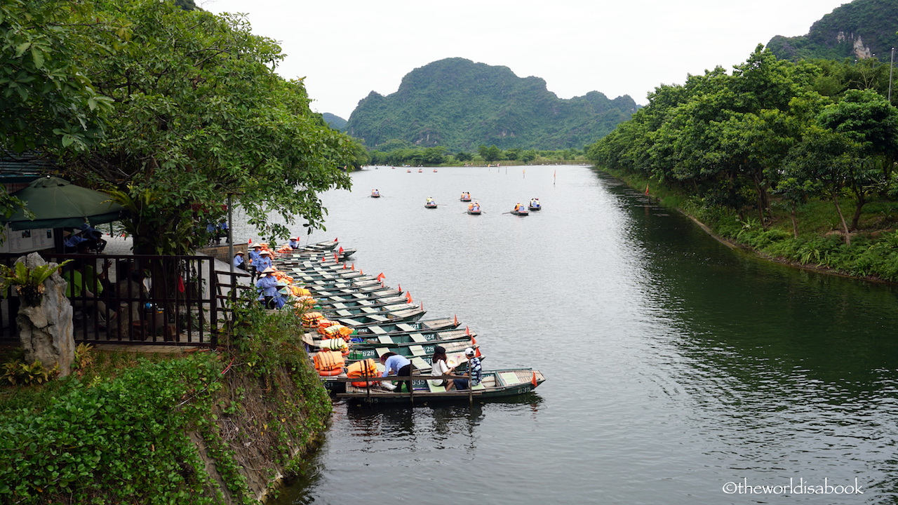 Trang An boats Vietnam