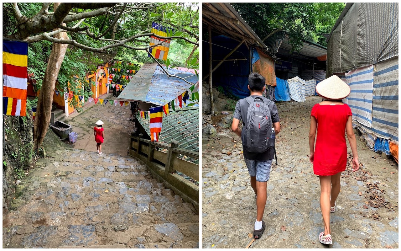 Perfume Pagoda Vietnam with kids