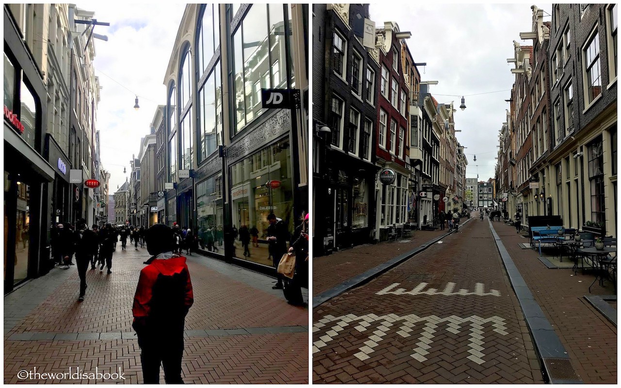 Amsterdam shopping streets