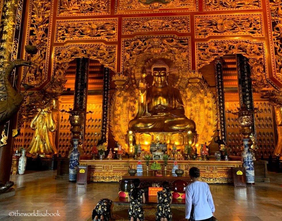 Bai Dinh Pagoda Golden Buddha