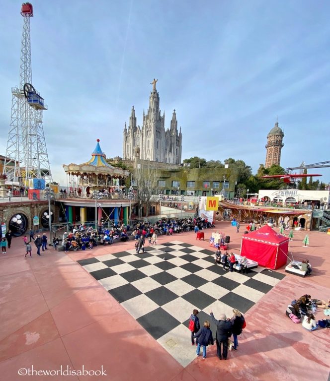 Barcelona Tibidabo Amusement Park