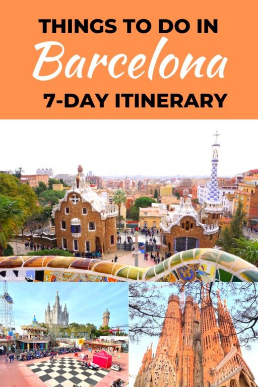 Barcelona itinerary