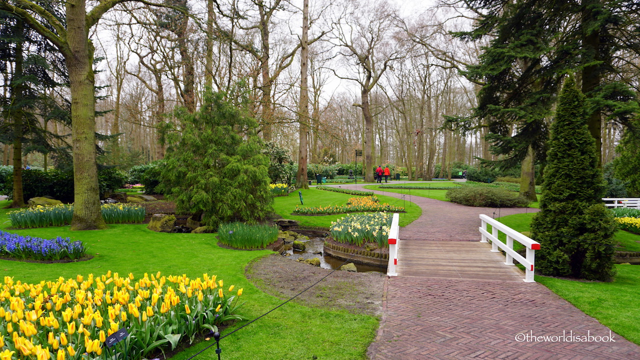 Keukenhof gardens