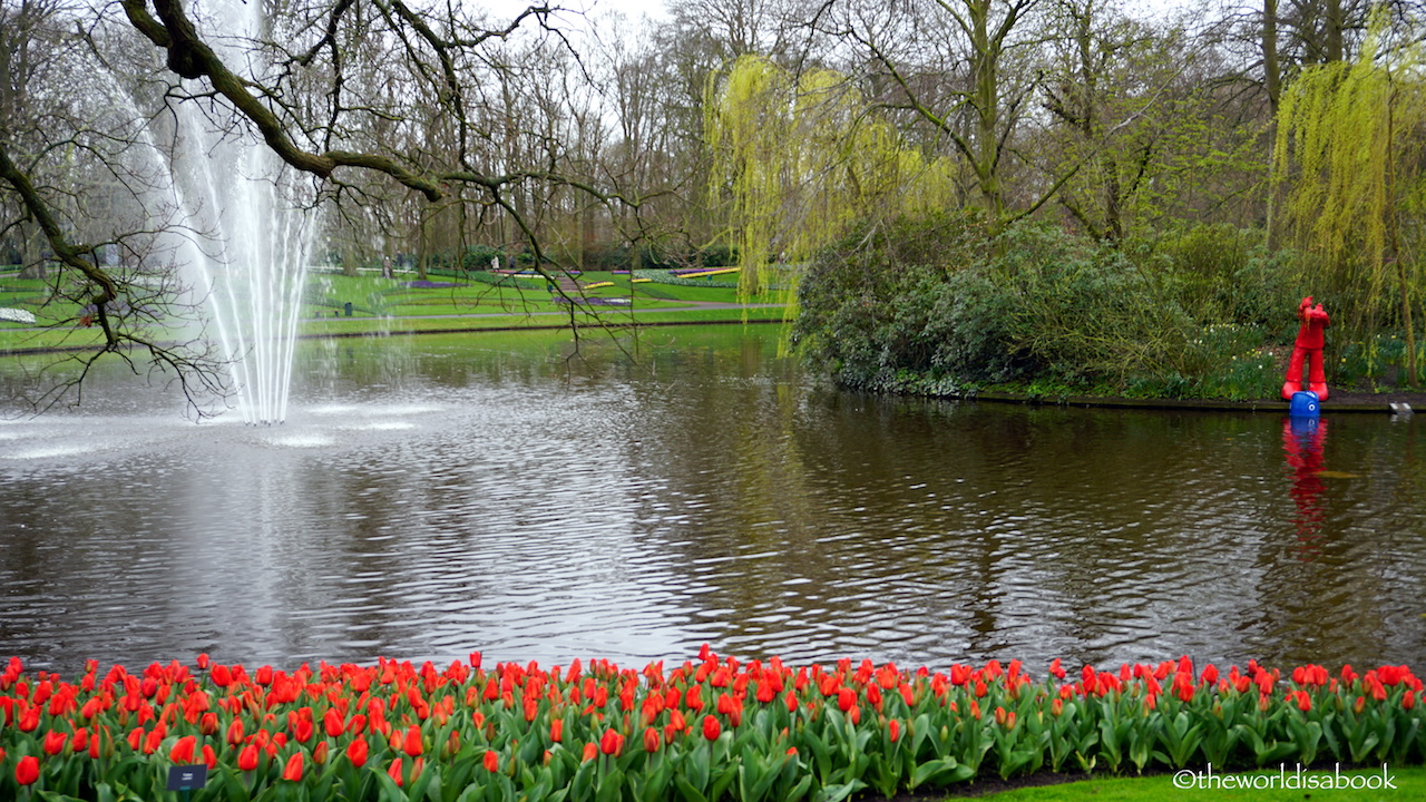 Keukenhof pond