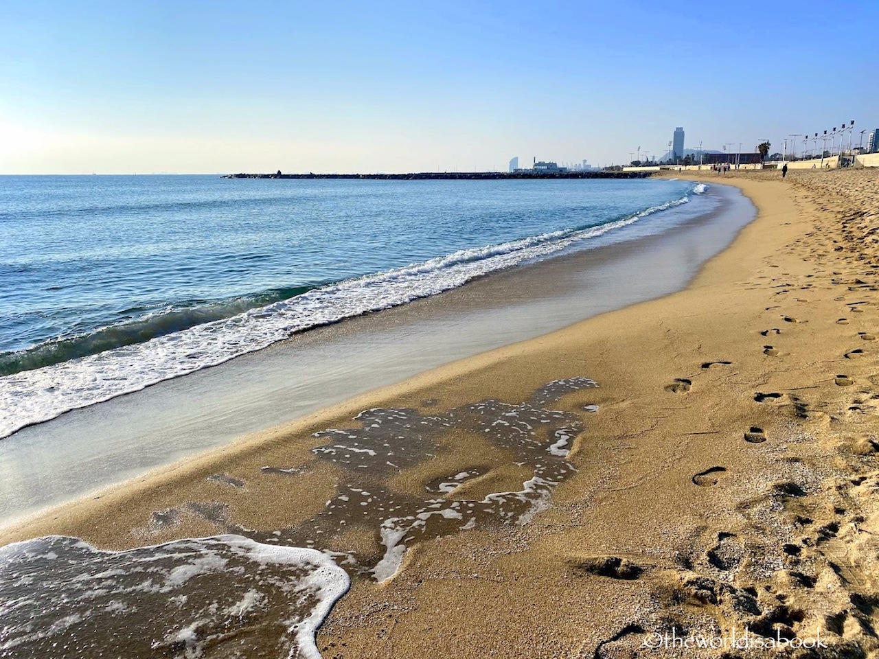 Barcelona beach