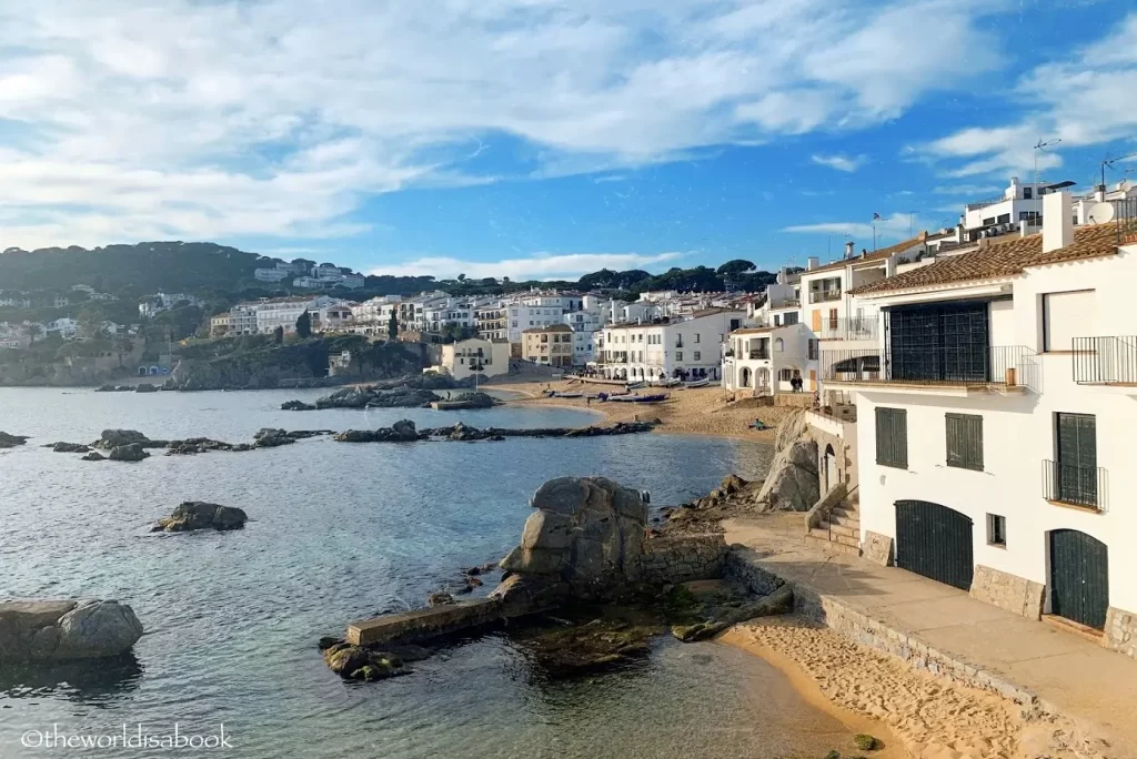 Costa Brava town Calella-de-Palafrugell-Spain