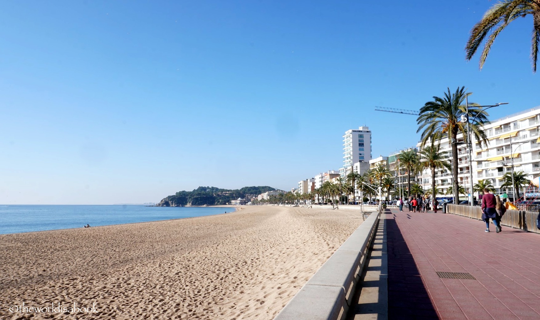 Lloret de Mar promenade