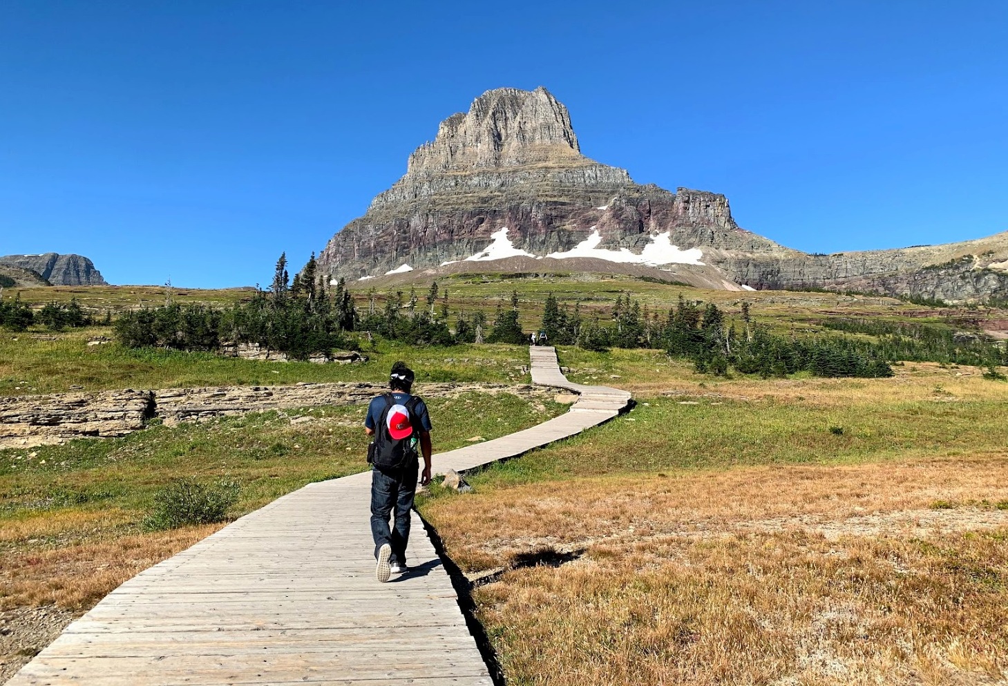 Hidden Lake Trail boardwalk