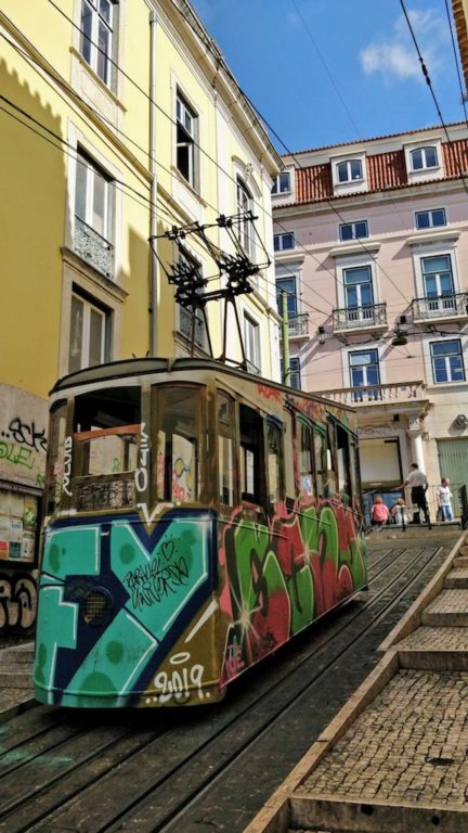 Lisbon funicular