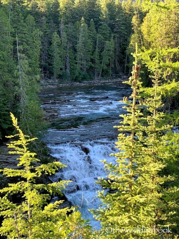 McDonald Falls Glacier National park