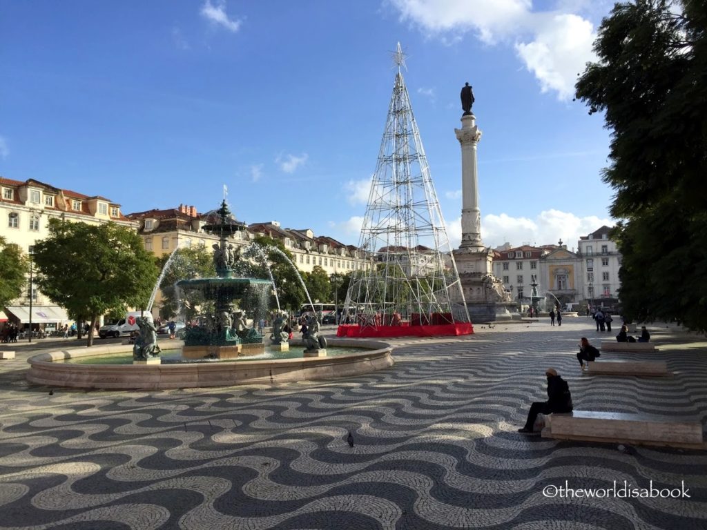 Rossio Square Lisbon