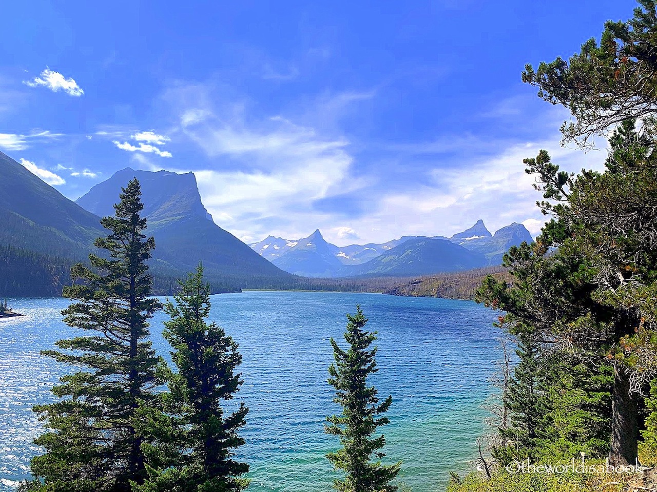 Sun point Nature Trail Glacier National Park