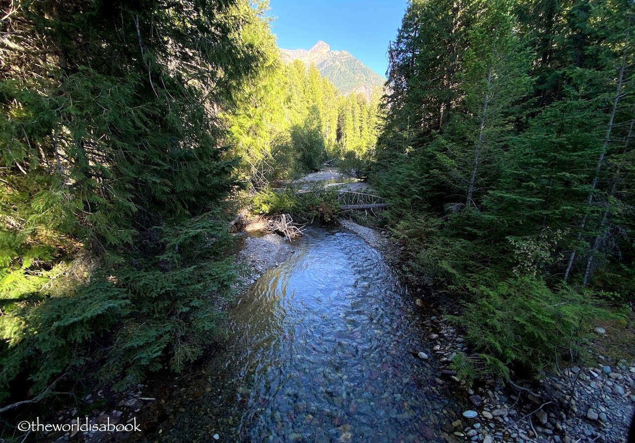 Trail of the Cedars Avalanche creek