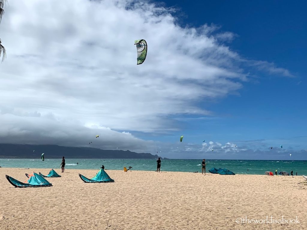 Kite Surfers Maui