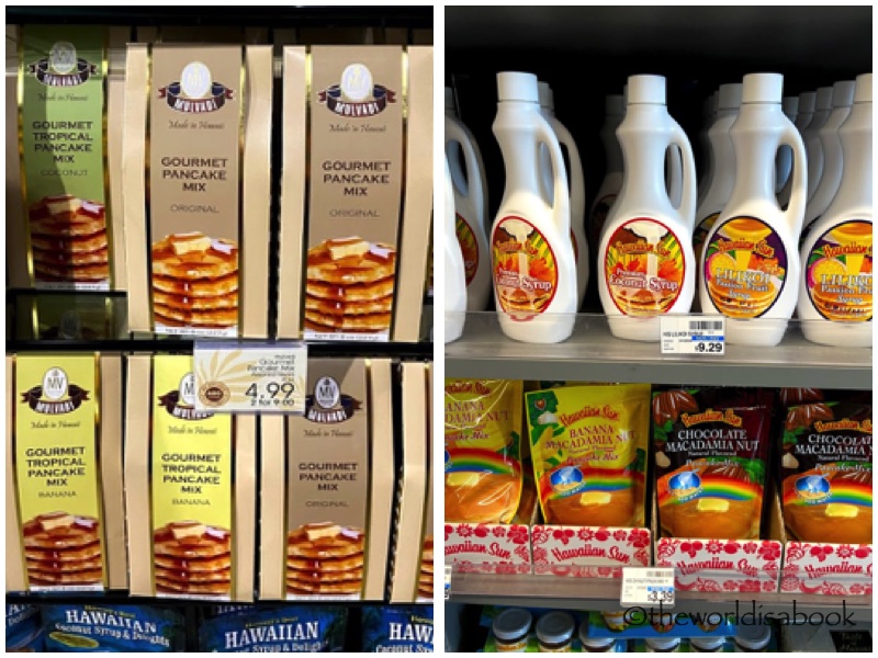 Hawaii Pancake and syrup