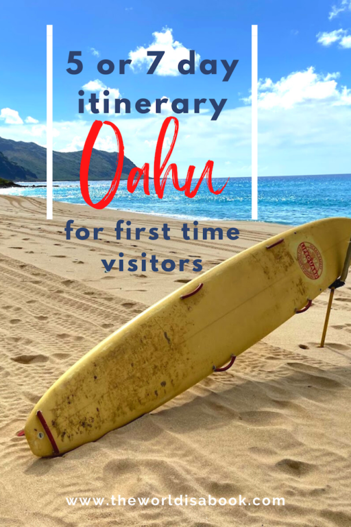5 or 7 day itinerary Oahu