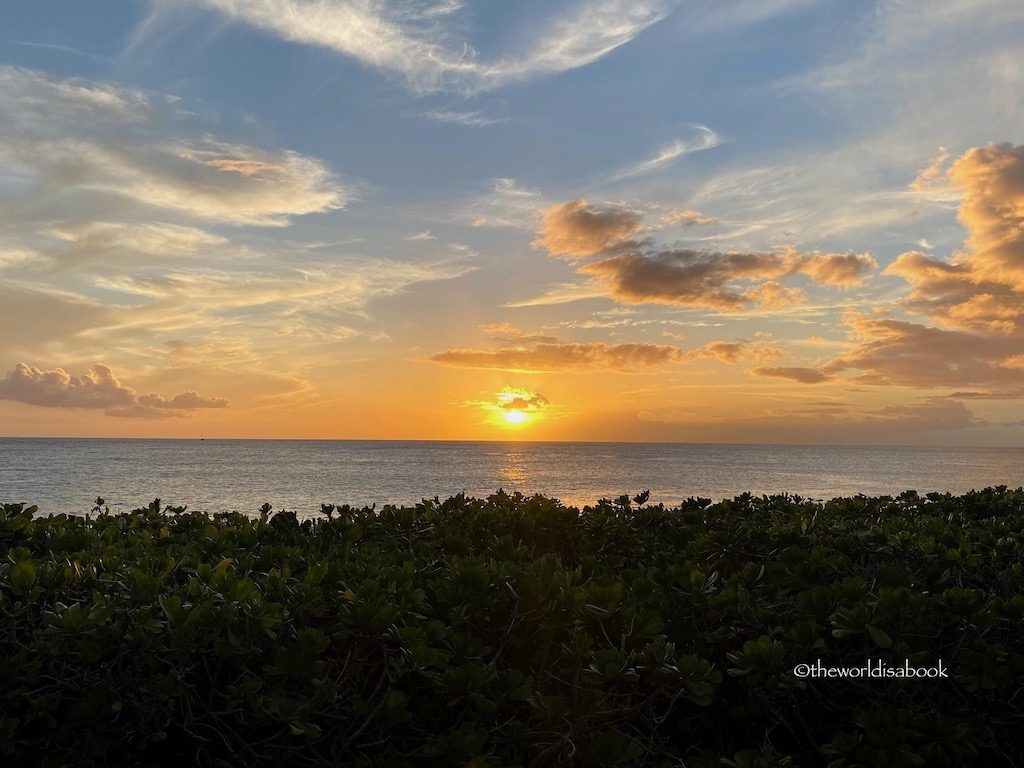 Oahu sunset