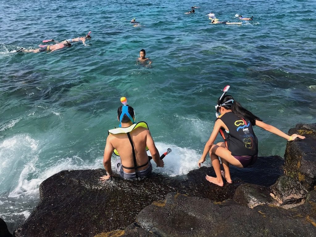 Hawaii Two Step Snorkeling