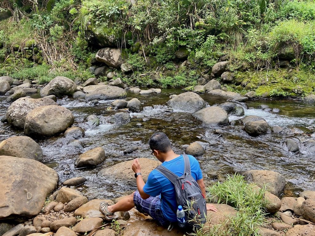 Kalalau Trail creek