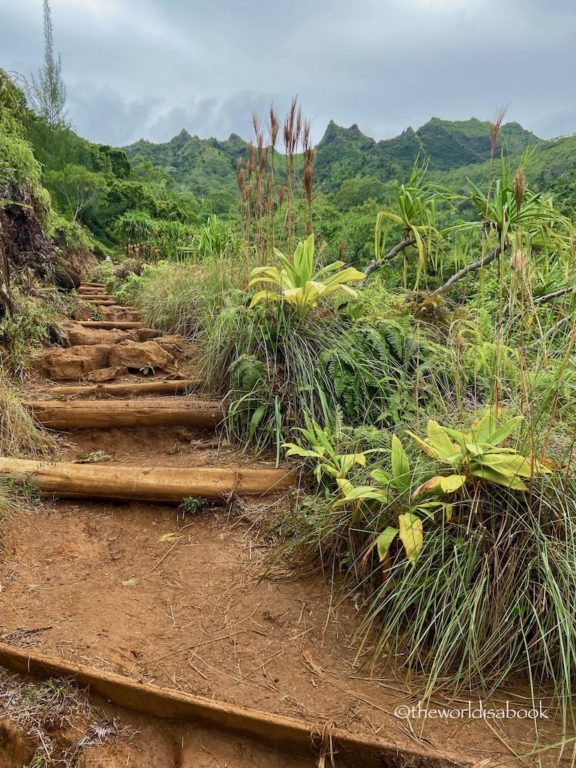 hiking Kalalau Trail Kauai