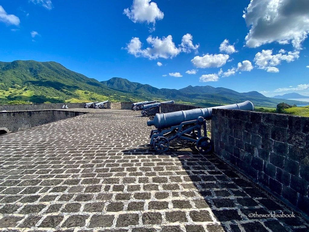 Brimstone Hill Fortress cannons