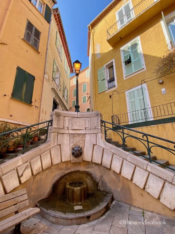 Villefranche-sur-Mer fountain