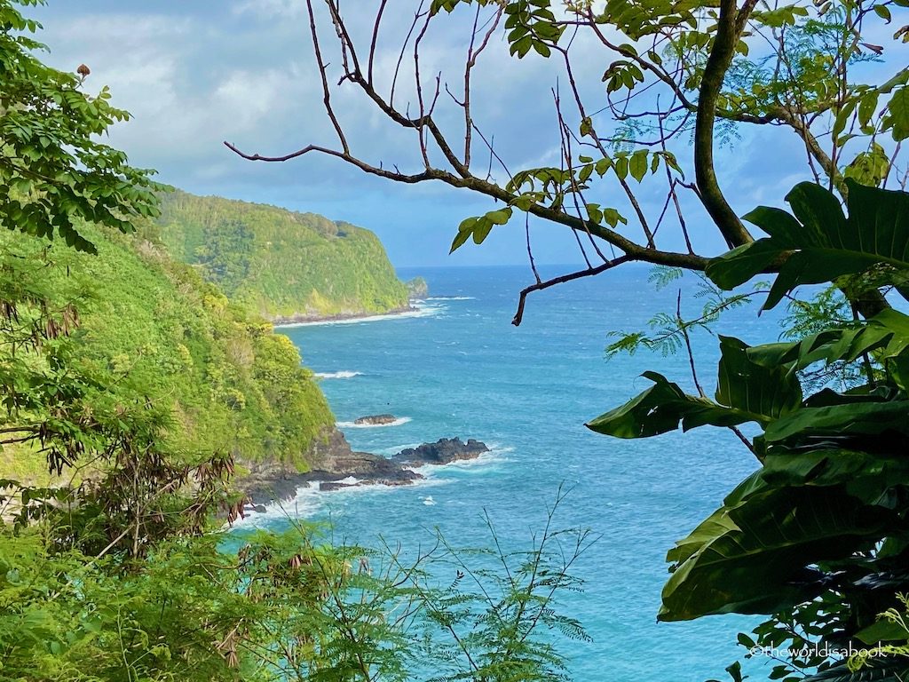 Road to Hana coastline