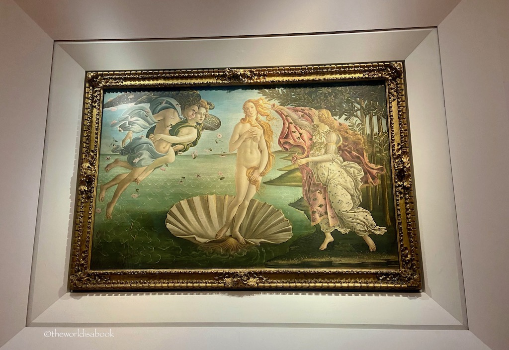Uffizi Gallery Birth of Venus