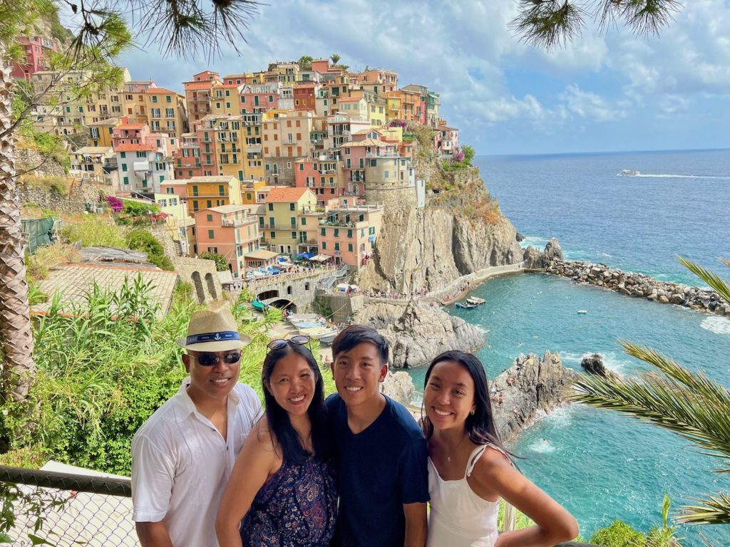 Cinque Terre with kids