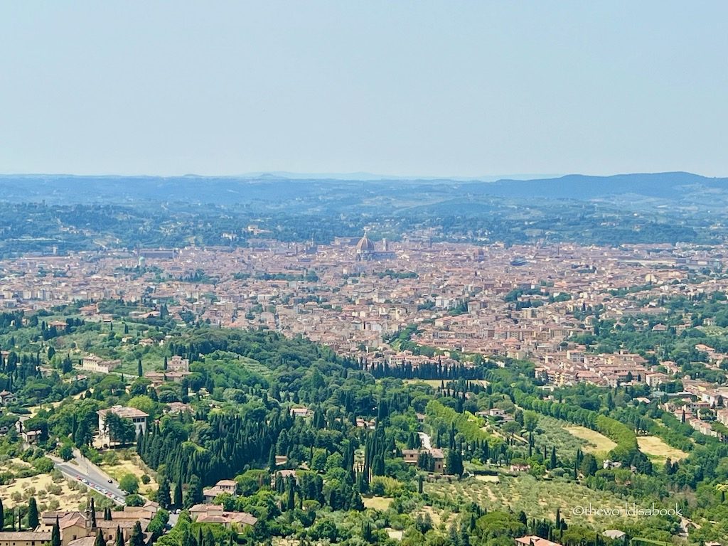 Fiesole view of Florence