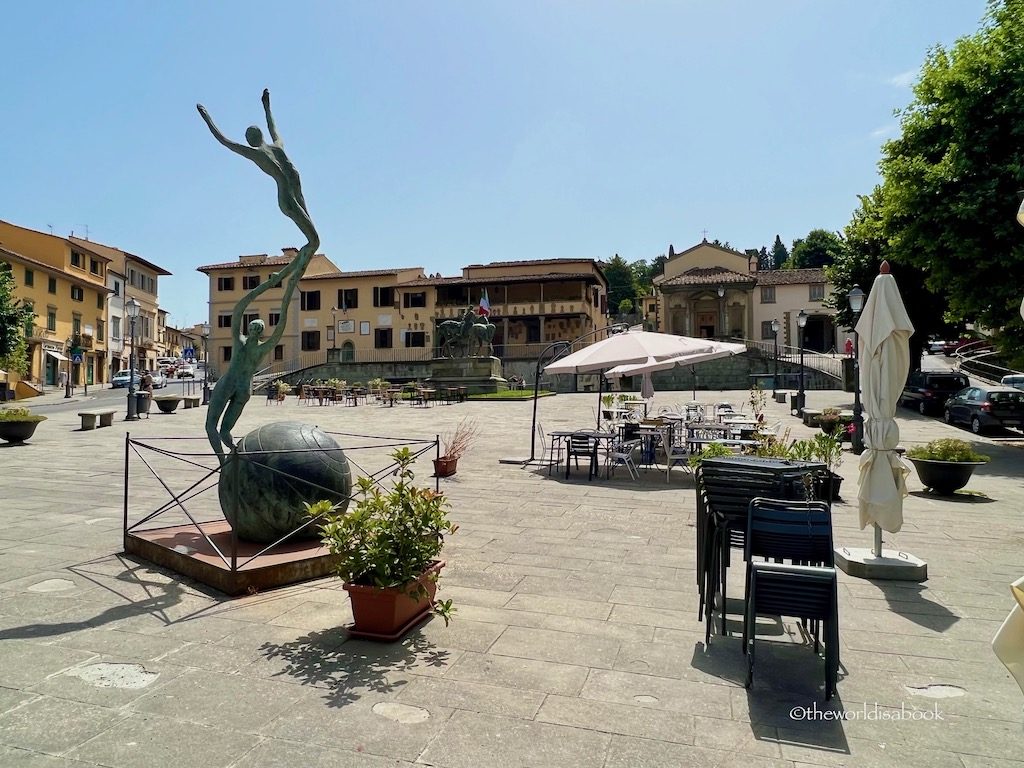 Piazza da Mino di Fiesole Italy