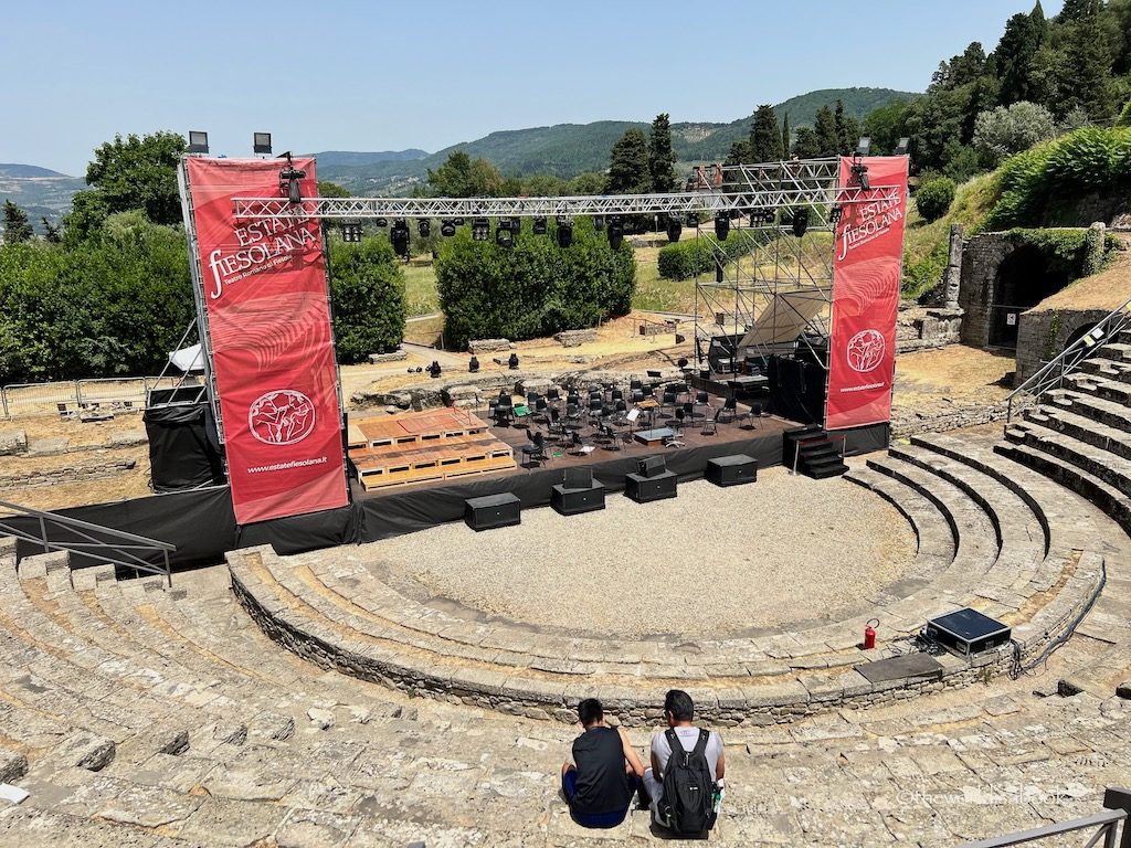 Roman Ampitheater Fiesole Italy