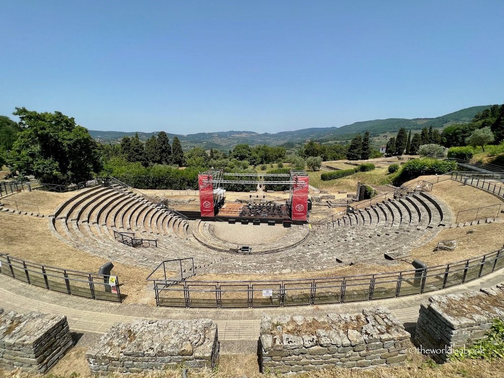 Roman Ampitheater Fiesole Italy