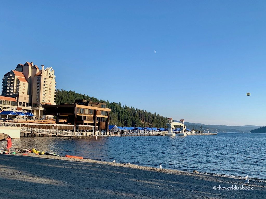 Coeur d'Alene beach