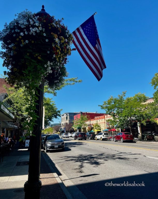 Downtown Coeur d'Alene Idaho