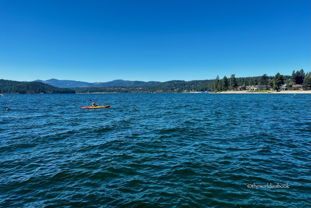 Kayaking in Coeur d'Alene