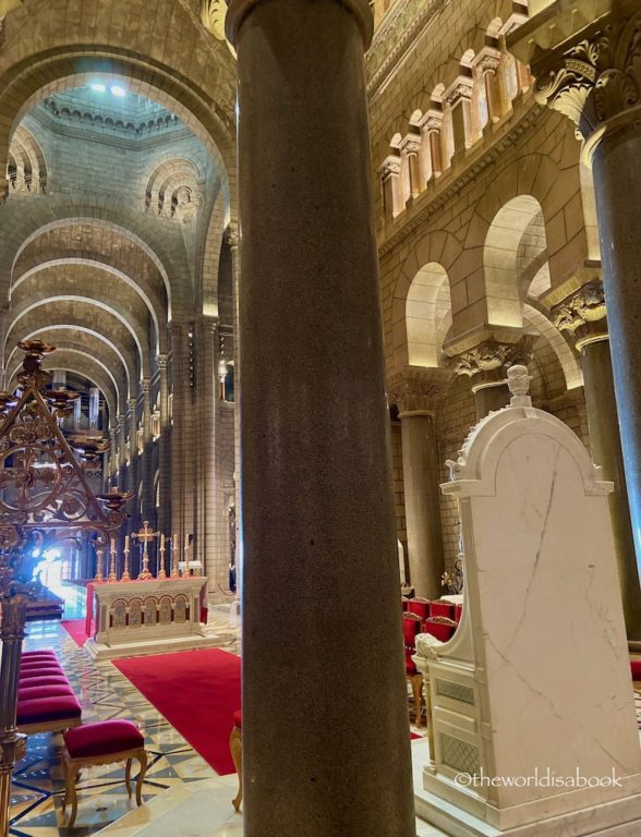 Monaco Cathedral interior