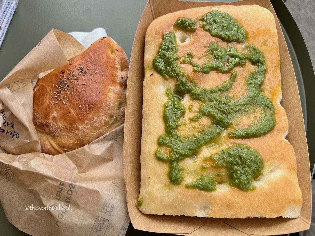 Pesto Focaccia Cinque Terre