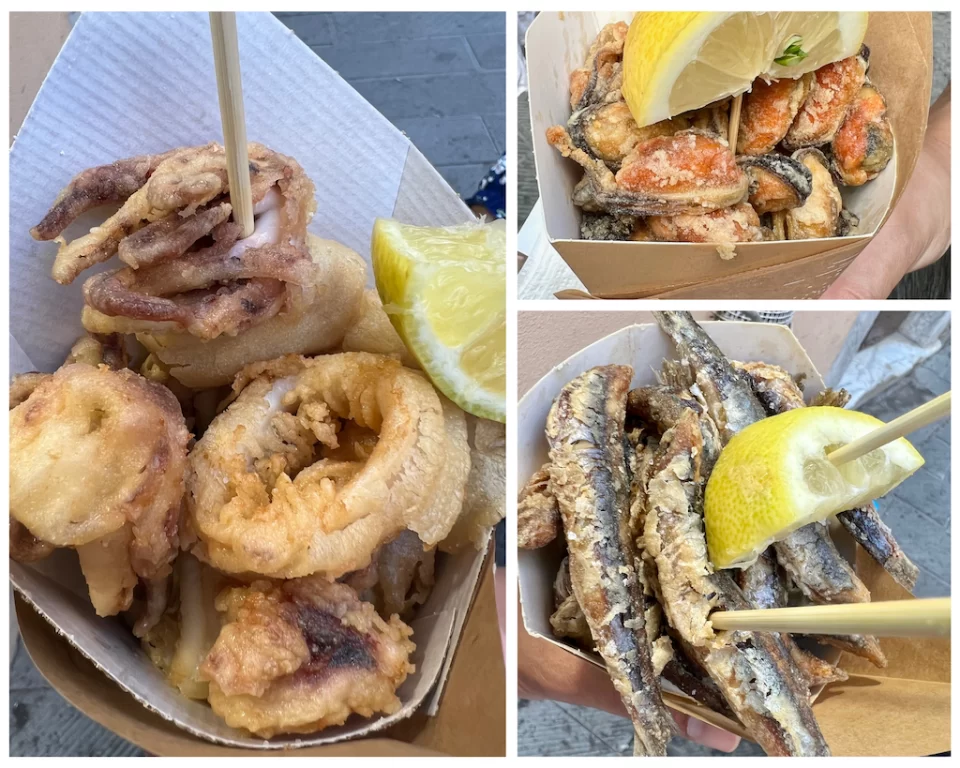 Riomaggiore seafood